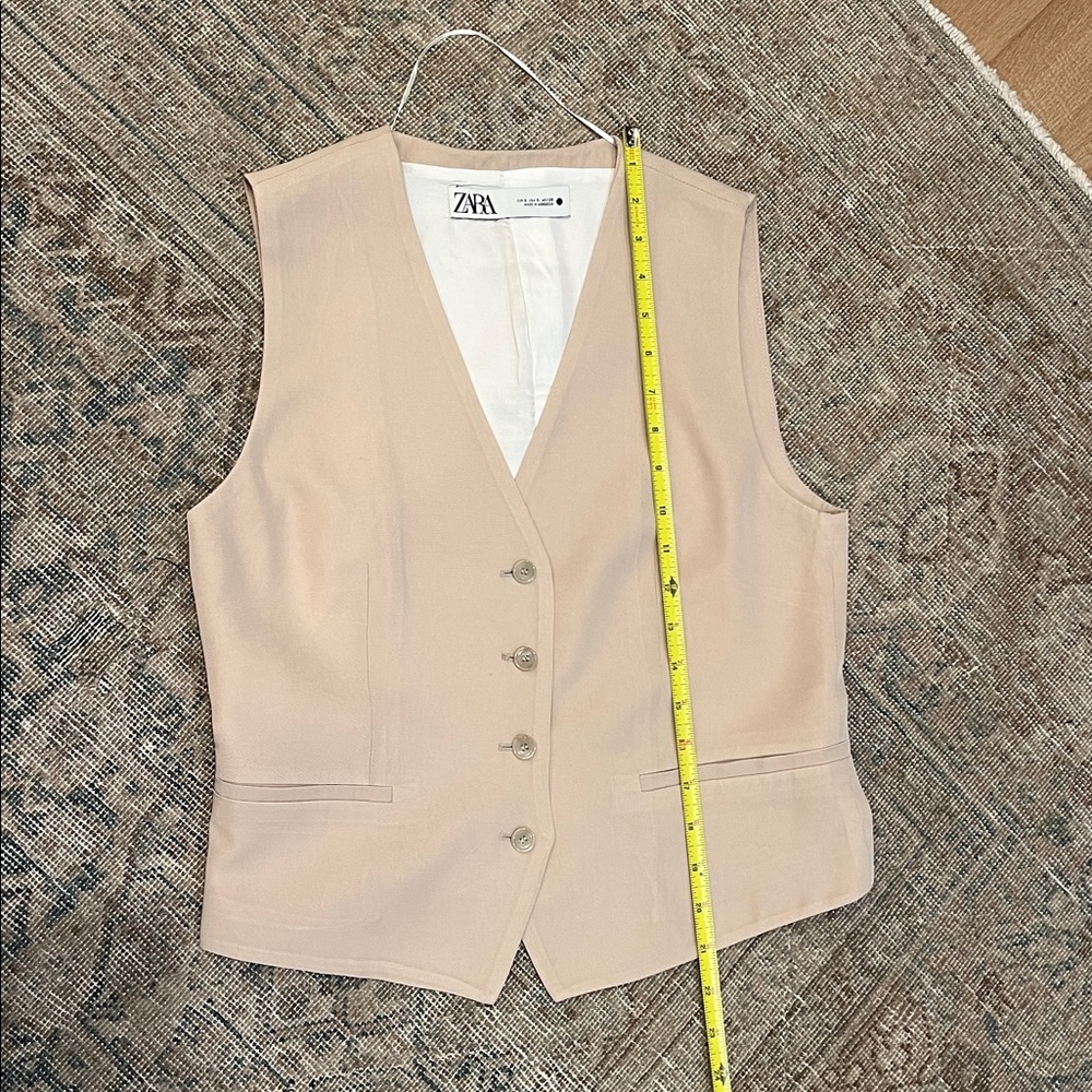 Taupe Zara vest - Picture 7 of 7